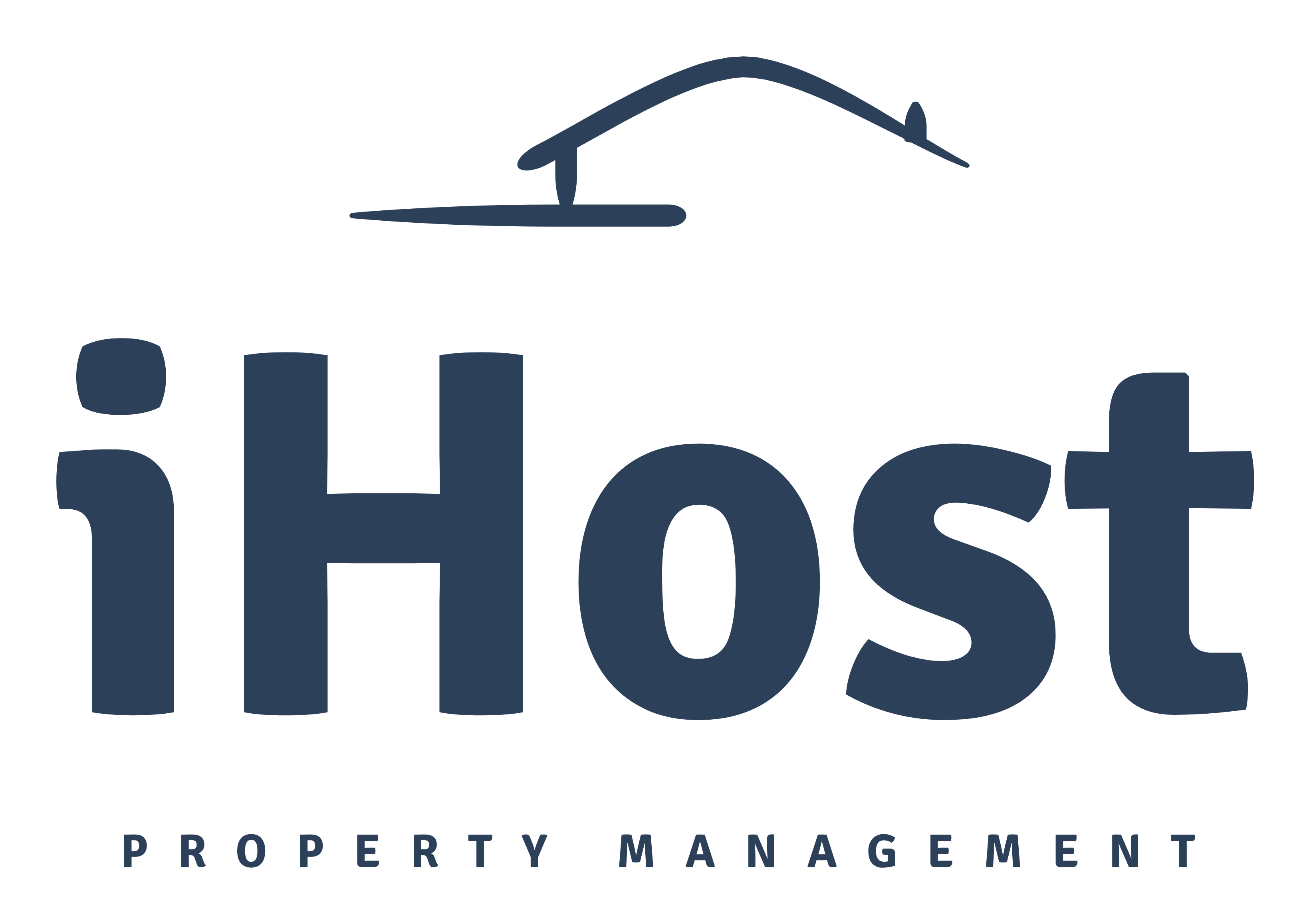 iHost Property Management brand logo