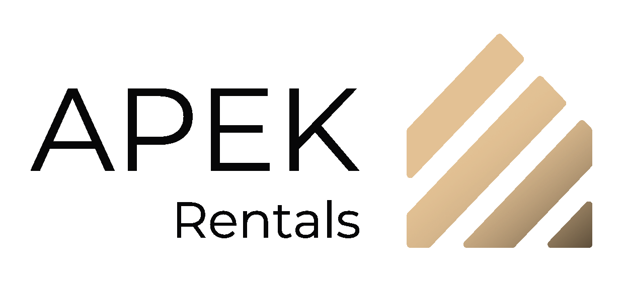APEK Rentals brand logo